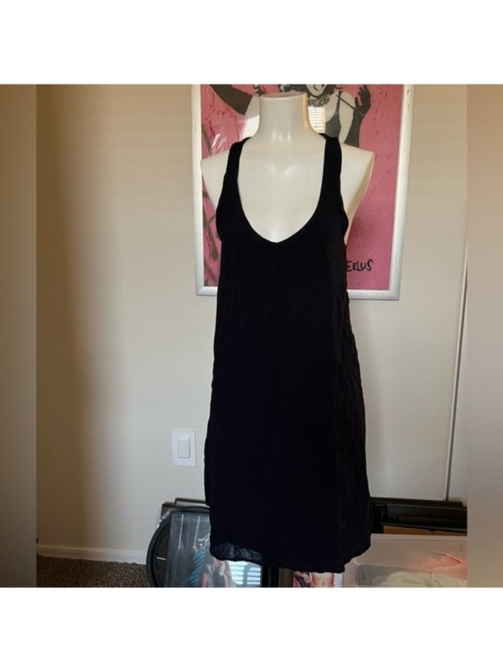 Splendid Navy Blue Tank Dress XS (D293)